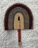 Burkina Faso Woven Hand Fan