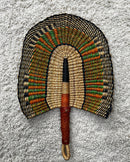 Burkina Faso Woven Hand Fan