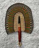 Burkina Faso Woven Hand Fan