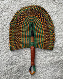 Burkina Faso Woven Hand Fan