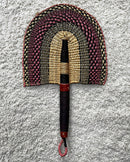 Burkina Faso Woven Hand Fan