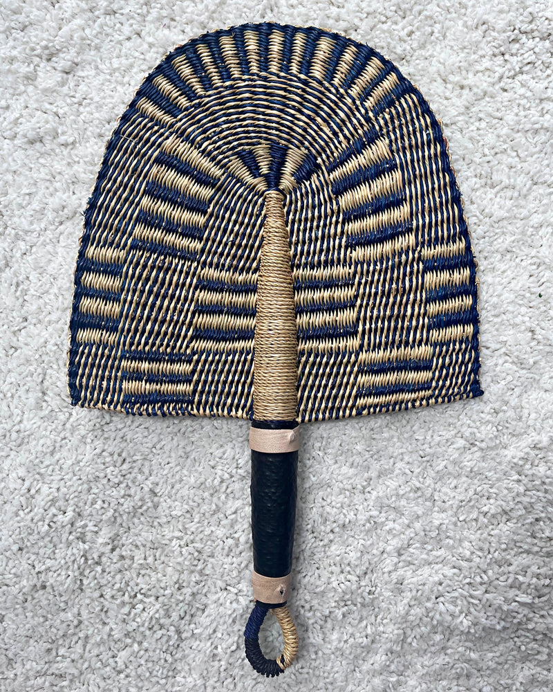 Burkina Faso Woven Hand Fan - Afrilege