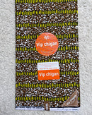 African Wax Print Fabric by The Yard - Brown / Yellow - Afrilege