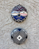 Handcrafted African Round Songye Wooden Shield