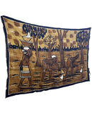 African Handmade painting Mudcloth Tapestry - Afrilege