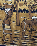 African Handmade painting Mudcloth Tapestry - Afrilege