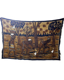 African Handmade painting Mudcloth Tapestry - Afrilege