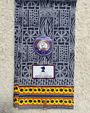 Bamileke Ndop pattern African Wax Print Fabric - Afrilege