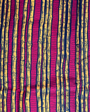 African Wax Print Fabric ( Ankara) - Red / Orange - Afrilege