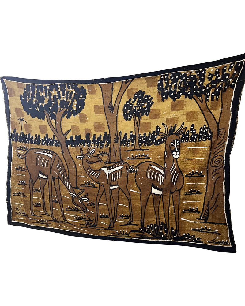 African Handmade painting Mudcloth Tapestry - Afrilege
