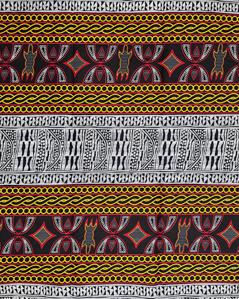 Toghu Atoghu Mix African Wax Print Fabric