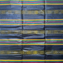 African Wax Print Fabric  Ankara - Black / Gold - Afrilege