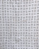 African Mudcloth Fabric from Mali - White / Black - Afrilege