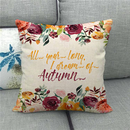Autumn Fall Decorative Throw Pillow Covers - Afrilege