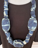 Bamileke Authentic Ndop Beads Necklace from Cameroon - Afrilege