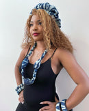 Bamileke Authentic Ndop Cloth ACCESSORIES from Cameroon - Afrilege