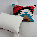 Rug Style Embroidered Textured Pillow Cover - Afrilege