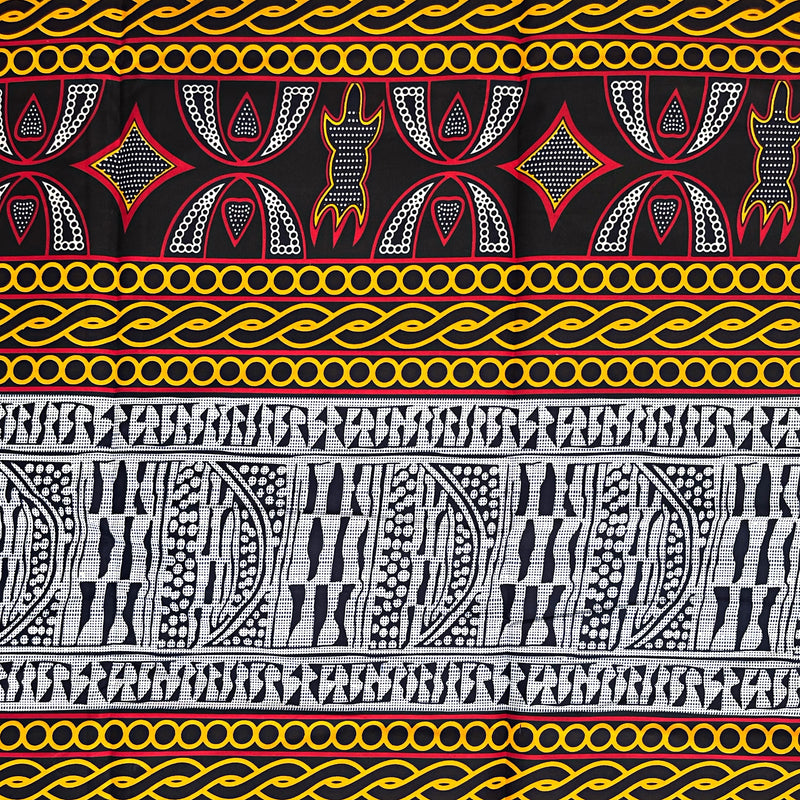 Toghu Atoghu Mix African Wax Print Fabric