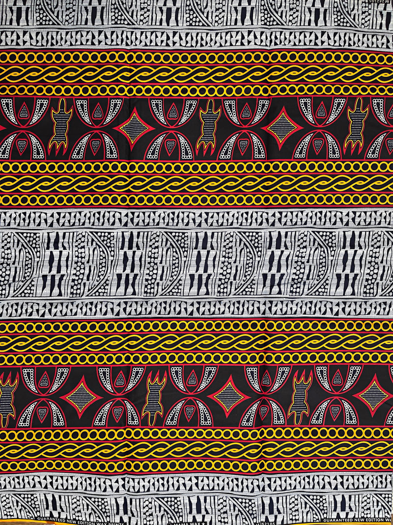 Toghu Atoghu Mix African Wax Print Fabric