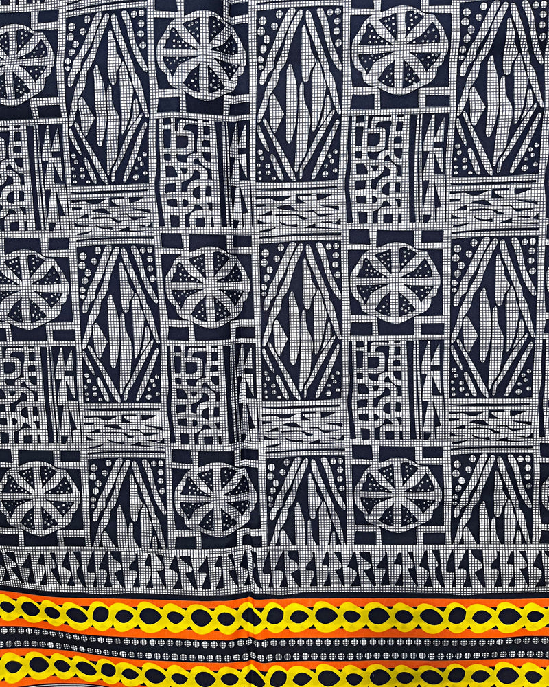 Bamileke Ndop pattern African Wax Print Fabric