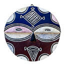 Bateke Beti Tribe African Round Mask - Afrilege