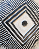 Handcrafted African Round Songye Wooden Shield