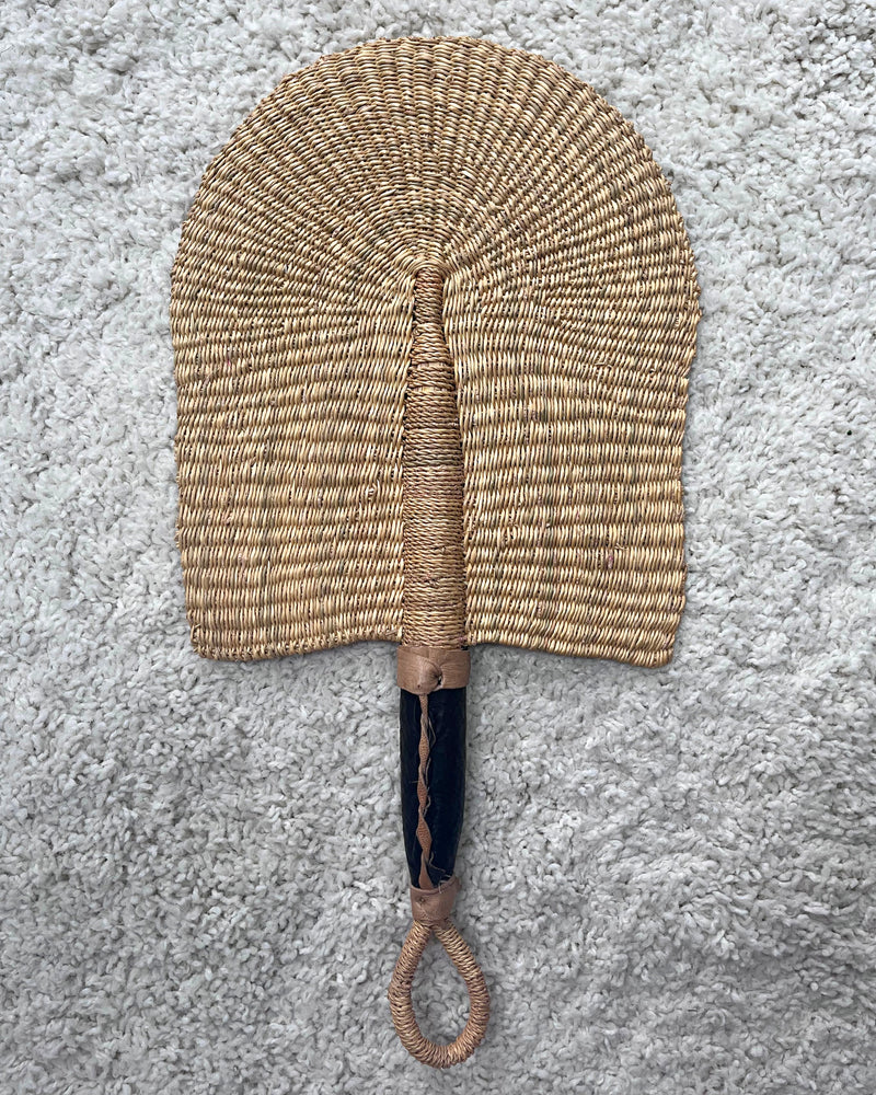 Burkina Faso Woven Hand Fan - Afrilege