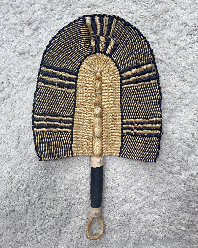 Burkina Faso Woven Hand Fan - Afrilege