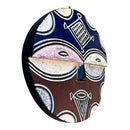 Bateke Beti Tribe African Round Mask - Afrilege