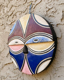 Bateke Beti Tribe African Round Mask