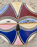 Bateke Beti Tribe African Round Mask