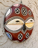 Bateke Beti Tribe African Round Mask