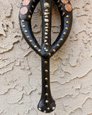 Babanki African Elephant Head Mask with Encrusted Cowries and Coins