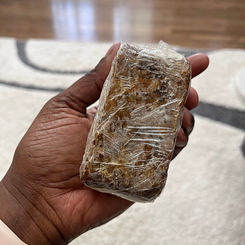 Raw Natural African Black Soap Bar