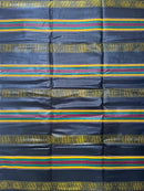 African Wax Print Fabric  Ankara - Black / Gold - Afrilege