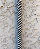 Bamileke Hand Beaded African Carved Walking Stick / Cane - Afrilege