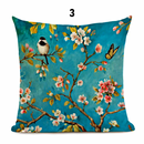 Floral Spring Bird Decorative Throw Pillow Covers - Afrilege