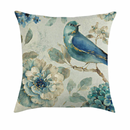 Watercolor Floral Throw Pillow Covers - Afrilege