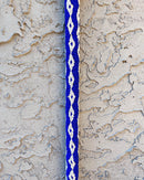 Bamileke Hand Beaded African Carved Walking Stick / Cane - Afrilege