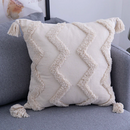 Modern Geometric Boho cushion cover with Tassels pillow cover - Afrilege