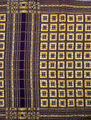 African Wax Print Fabric by The Yard - Brown / Gold - Afrilege