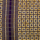 African Wax Print Fabric by The Yard - Brown / Gold - Afrilege