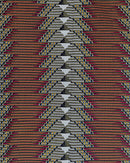 African Wax Print Fabric by The Yard - Brown - Afrilege