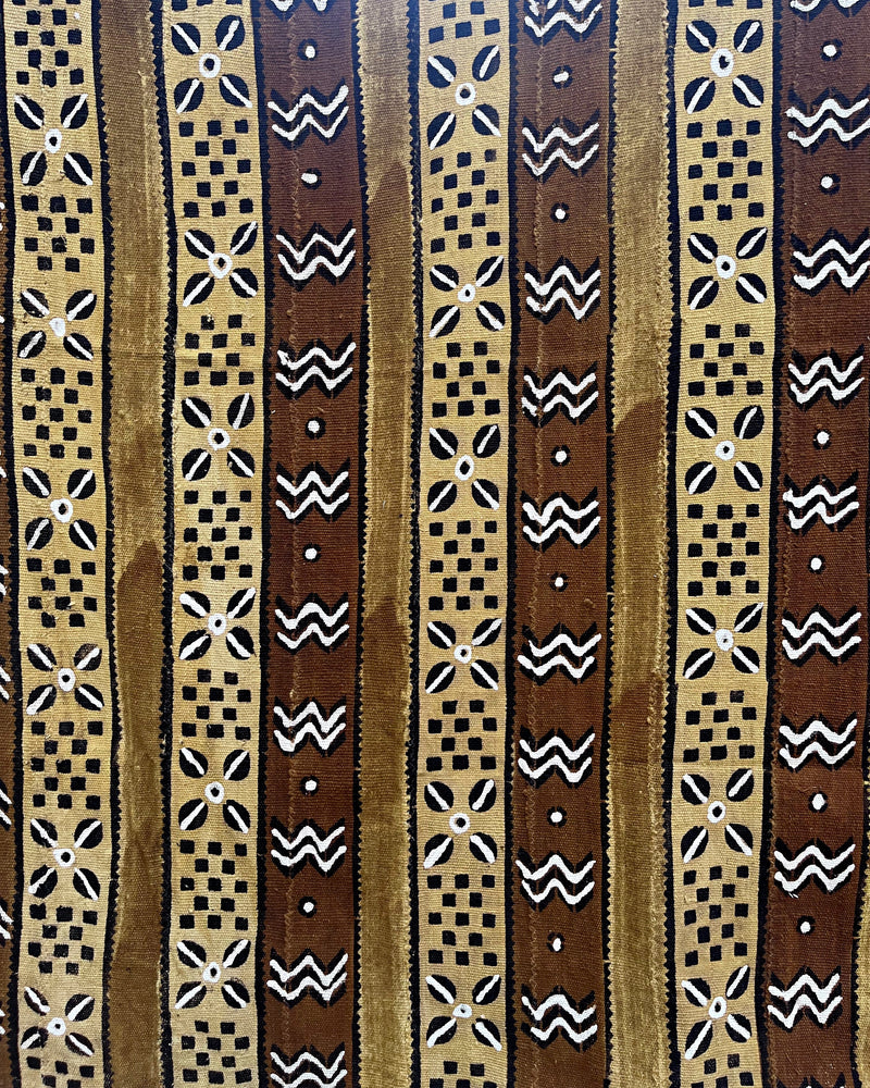 African Bogolan Mudcloth Handmade Fabric