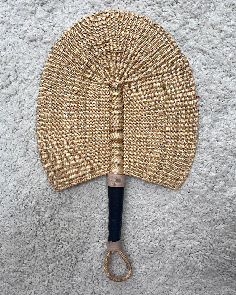 Burkina Faso Woven Hand Fan - Afrilege