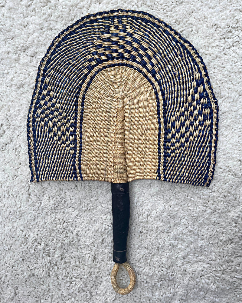 Burkina Faso Woven Hand Fan - Afrilege