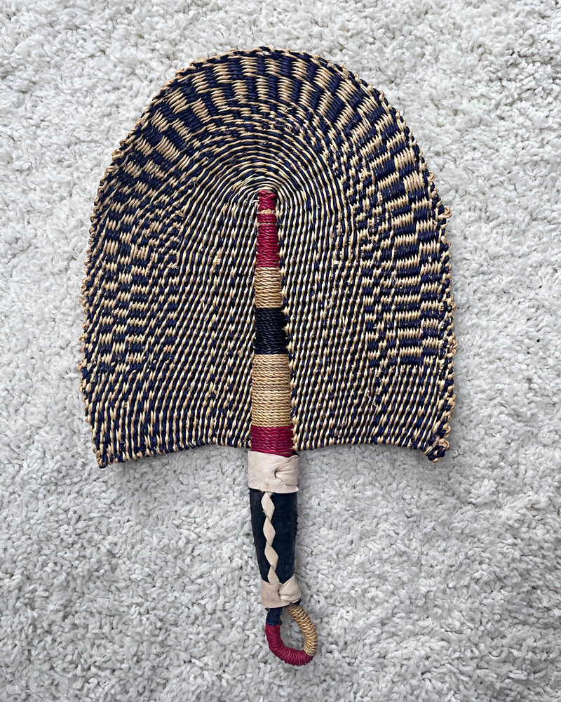 Burkina Faso Woven Hand Fan - Afrilege