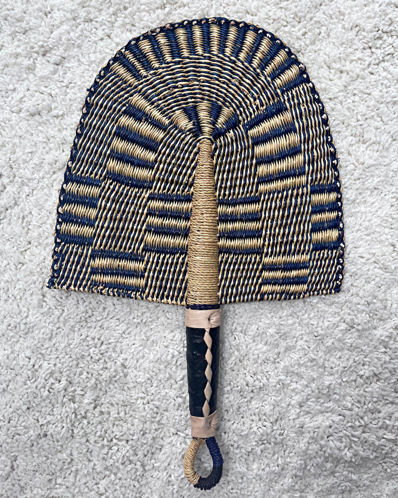 Burkina Faso Woven Hand Fan - Afrilege