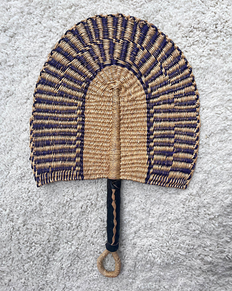 Burkina Faso Woven Hand Fan - Afrilege