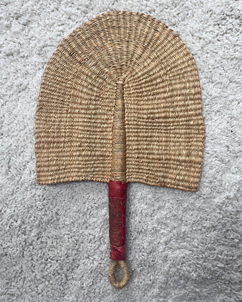 Burkina Faso Woven Hand Fan - Afrilege